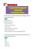 NSG 121 Exam 1&colon; Psychiatric Nursing & Mental Health Study Guide&NewLine;&NewLine;