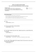 WGU C459 ANATOMY AND PHYSIOLOGY EXAM COMPLETE EXAM QUESTIONS AND ANSWERS 100&percnt; VERIFIED A&plus; GRADE ASSURED&excl;&excl;&excl;&excl;&excl; NEW LATEST UPDATE&excl;&excl;&excl;&excl;