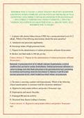 HONDROS NUR 212 EXAM 1 LATEST 2026&sol;2027 PRACTICE QUESTIONS AND STUDY GUIDE COMPLETE ACCURATE EXAM TESTBANK ACTUAL QUESTIONS AND CORRECT DETAILED ANSWERS WITH RATIONALES &lpar;100&percnt; CORRECT VERIFIED SOLUTIONS&rpar; CURRENTLY UPDATED VERSION 2026 EDITION&rpar; &vert;GUARANTEED 