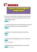 NSG 121 Exam 4&colon; Infectious Disease&comma; Dermatology & Reproductive Health&NewLine;&NewLine;