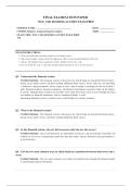 WGU C201 BUSINESS ACUMEN  EXAM COMPLETE EXAM QUESTIONS AND ANSWERS 100&percnt; VERIFIED A&plus; GRADE ASSURED&excl;&excl;&excl;&excl;&excl; NEW LATEST UPDATE&excl;&excl;&excl;&excl;