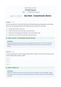 Test Bank - ATI Nutrition &lbrace;Questions  & Verified Answers&rcub; 100&percnt; Correct&sol; Latest 2026&sol;2027&rpar;-Rasmussen