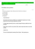 WCU NURS 110 WEEK 1 & 2 STUDY GUIDE &vert; FUNDAMENTALS OF NURSING PRACTICE QUESTIONS & ANSWERS 2026&sol;2027