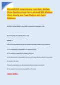 Microsoft 2026 Comprehensive Exam Bank&colon; Multiple&NewLine;Choice Questions Across Azure&comma; Microsoft 365&comma; Windows &NewLine;Client&comma; Security&comma; and Power Platform with Expert &NewLine;Rationales 