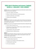 N580&colon; Quiz 6&colon; Questions and answers &vert; Updated RATED A&plus; &vert; 2026&sol;2027 &vert; 100&percnt; CORRECT