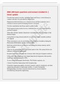 BME 200 Exam questions and answers Graded A&plus; &vert;&NewLine;latest update&NewLine;Describe how ancient societies&comma; including Egypt and Greece&comma; viewed disease in&NewLine;contrast with later view presented by Hippocrates&period;&NewLine;Hippocrates believed disease was a natural process and that s