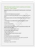 BME 120 project pipeline Exam1 questions and answers&NewLine;Graded A&plus; &vert; latest update&NewLine;Which EEG locations are most important for hand&sol;arm motor control in your&NewLine;device&quest;&NewLine;C3&sol;C4&NewLine;5&period; What does FCz help detect in your project&quest;&NewLine;electrode near the front-center of t