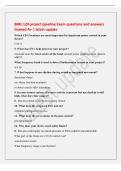 BME 120 project pipeline Exam questions and answers&NewLine;Graded A&plus; &vert; latest update&NewLine;Which EEG locations are most important for hand&sol;arm motor control in your&NewLine;device&quest;&NewLine;C3&sol;C4&NewLine;5&period; What does FCz help detect in your project&quest;&NewLine;electrode near the front-center of th