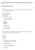 WCU NURS 100 ASSESSMENT 2 &vert; FUNDAMENTALS OF NURSING PRACTICE QUESTIONS & ANSWERS 2026&sol;2027