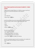 bme 3 Exam questions and answers Graded A&plus; &vert; latest&NewLine;update&NewLine;Congress passed the Animal Welfare Act of 1966 after an uproar caused by the&NewLine;publication of an article about dog dealers in which magazine&quest;&NewLine;- Time&NewLine;- Life&NewLine;- Sports Illustrated&NewLine;- Reader