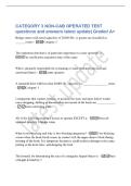 CATEGORY 3 NON-CAB OPERATED TEST&NewLine;questions and answers latest update&vert; Graded A&plus;&NewLine;Bridge cranes with rated capacities of 20&comma;000 lbs&period; or greater are classified as&NewLine;&lowbar;&lowbar;&lowbar;&lowbar;&lowbar;&lowbar; cranes - Category 2&NewLine;The expiration date that is of particular importance to crane op