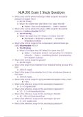 NUR 265 EXAM 2 STUDY GUIDE&vert;&vert; QUESTIONS AND ANSWERS &vert; 2026 UPDATE &vert; 100&percnt; CORRECT&period;