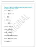 Common Sight Words Exam questions and answers&NewLine;Graded A&plus; &vert; latest update&NewLine;Todav&iacute;a - Still&comma; Yet&NewLine;En vez de - Instead Of&NewLine;Ya no - Not Yet&NewLine;Sin - Without&NewLine;Antes de - Before&NewLine;Despu&eacute;s de - After