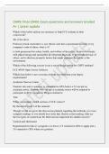 CMPE Final 29401 Exam questions and answers Graded&NewLine;A&plus; &vert; latest update&NewLine;Which of the below options are resources to help ECE students in their&NewLine;coursework&quest;&NewLine;All of the above&NewLine;Professor Jesiek stated there is one ethical code that is paramount to nearly ev