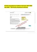 BUNDLE For  ATI RN Comprehensive Predictor Exit Exam 2026 &ndash; Complete Practice Q&A