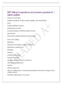 &lpar;DPT A & P&rpar; questions and answers graded A&plus; &vert; latest update massage manipulation of the soft tissue to bring about generalized improvements in heath &lpar;improved sleep&rpar; or specific physical benefits &lpar;pain relief&rpar; aka&colon; soft tissue mobilization or manipul