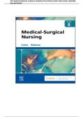 TEST BANK FOR MEDICAL-SURGICAL NURSING 8TH EDITION LATEST VERSION 2026 ALL CHAPTERS&excl; ALREADY RATED A&plus; 100&percnt; CORRECT ANSWERS