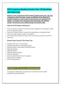IELTS Academic Reading Practice Questions and Answers PDF 2026&ndash;2027