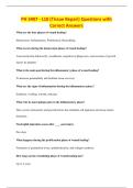 PH 3407 - L10 &lpar;Tissue Repair&rpar; Questions with&NewLine;Correct Answers