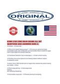 SCMN 2150 CORE MAIN EXAMS ALL SET QUESTIONS AND ANSWERS SURE 