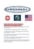 SCMN 2150 ACTUAL FINAL EXAMS ALL QUESTIONS AND ANSWERS SURE