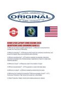 SCMN 2150 LATEST CORE EXAMS 2026 QUESTIONS AND ANSWERS SURE