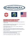 2026 MRSE LATEST EXAMS TEST PAPER QUESTIONS AND ANSWERS SURE 