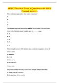 ABYC Electrical Exam 1 Questions with 100&percnt;&NewLine;Correct Answers