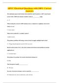 ABYC Electrical Questions with 100&percnt; Correct&NewLine;Answers