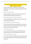 ATI CMS FUNDAMENTALS Questions with&NewLine;100&percnt; Correct Answers