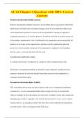 AU 62 Chapter 2 Questions with 100&percnt; Correct&NewLine;Answers