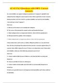 AU 62 Ch&period;3 Questions with 100&percnt; Correct&NewLine;Answers
