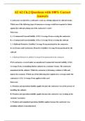 BUNDLE OF AU 62  QUESTIONS WITH 100&percnt; CORRECT ANSWERS