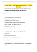 BSNC 6000 CKD Questions with 100&percnt; Correct&NewLine;Answers