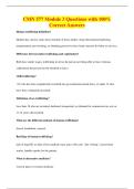CMN 577 Module 3 Questions with 100&percnt;&NewLine;Correct Answers
