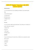 CMN 577 Module 7 Questions with 100&percnt;&NewLine;Correct Answers
