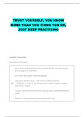 USMLE STEP 1 FIRST AID RAPID REVIEW - CLASSIC&lowbar;RELEVANT TREATMENTS QUESTIONS WITH CORRECT ANSWERS