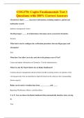 COG170&colon; Cogito Fundamentals Test 1&NewLine;Questions with 100&percnt; Correct Answers
