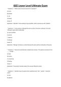 ISEE Lower Level Ultimate Exam&NewLine;