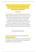 NR566 Week 4 Midterm Exam Advanced Pharmacology for Care of the Family&comma; NR566&comma; Chamberlain University&comma; Academic Year 2026-2027&comma; Complete Midterm Exam Practice Questions and Answers