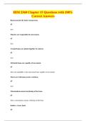 HIM 2360 Chapter 15 Questions with 100&percnt;&NewLine;Correct Answers