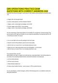 EMS OPERATIONS PRACTICE EXAM QUESTIONS WITH CORRECT ANSWERS 2026