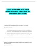 COMPETENCY 1 FISCAL LAW QUESTIONS WITH CORRECT ANSWERS