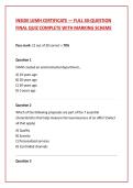 INSIDE LVMH CERTIFICATE &mdash; FULL 30-QUESTION FINAL QUIZ COMPLETE WITH MARKING SCHEME
