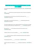 SOLAR FINAL Exam Questions with VERIFIED Solutions &vert; accurate&NewLine;answers 2026&excl;&excl;&excl;&excl;