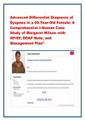 Advanced Differential Diagnosis of Dyspnea in a 60-Year-Old Female&colon; A Comprehensive I-Human Case Study of Margaret Wilson with HFrEF&comma; SOAP Note&comma; and Management Plan"