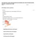 NSG 2600 EXAM 2 STUDY GUIDE QUESTIONS AND ANSWERS ADULT HEALTH NURSING REVIEW 2026&sol;2027 &vert; COMPLETE TEST 2 PREP