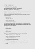 ENT 101 Week 7 Quiz &ndash; Introduction to Entrepreneurship&comma; Toronto Metropolitan University Study Guide and Practice Questions