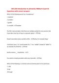 SHS 250 Introduction to phonetics Midterm Exam &num;1&NewLine;Questions with correct answers