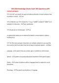 SHS 250 Knowledge Checks Exam 3&num;1 Questions with&NewLine;correct answers